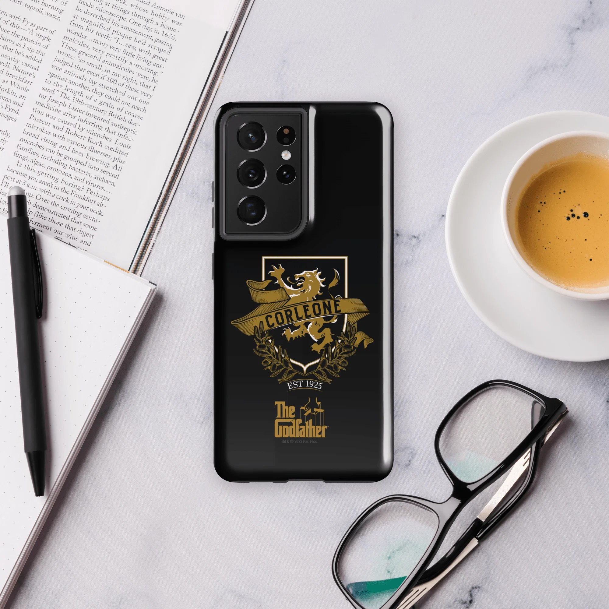 The Godfather Coreleone Crest Tough Phone Case - Samsung - Image 24