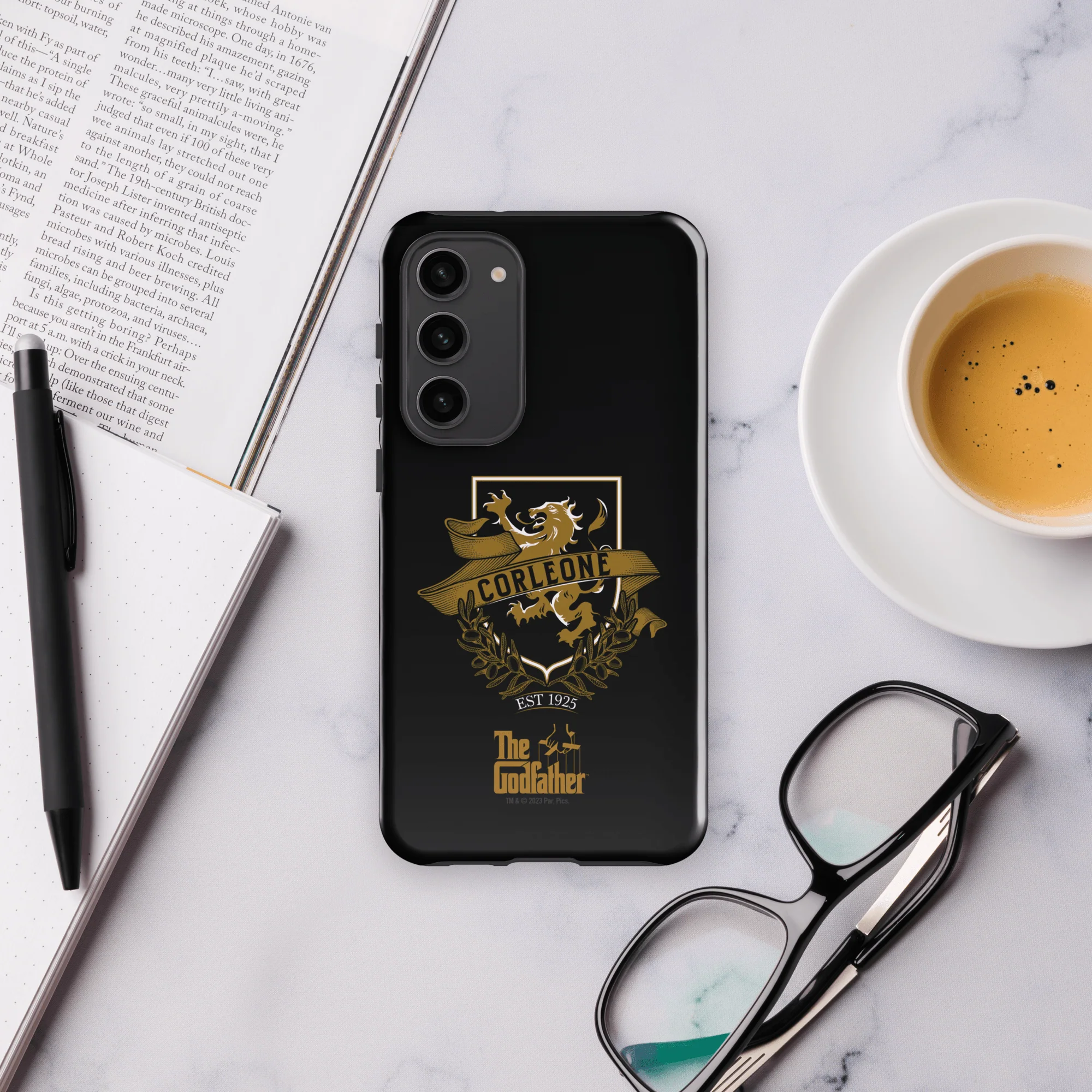 The Godfather Coreleone Crest Tough Phone Case - Samsung - Image 39