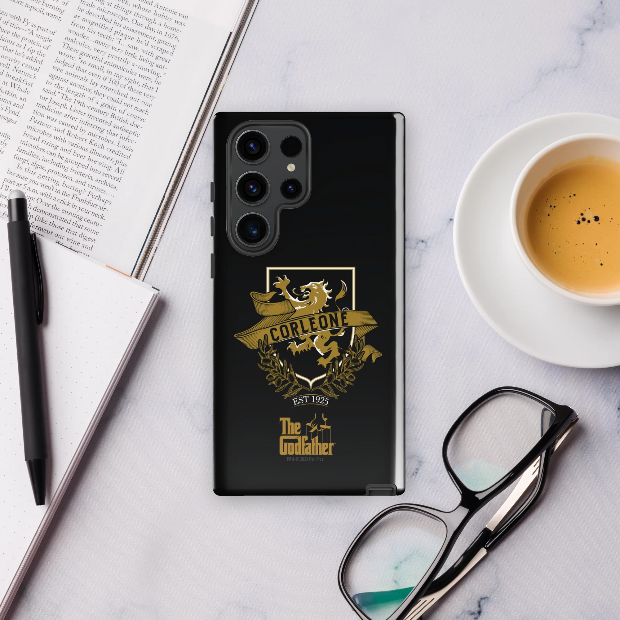 The Godfather Coreleone Crest Tough Phone Case - Samsung - Image 42