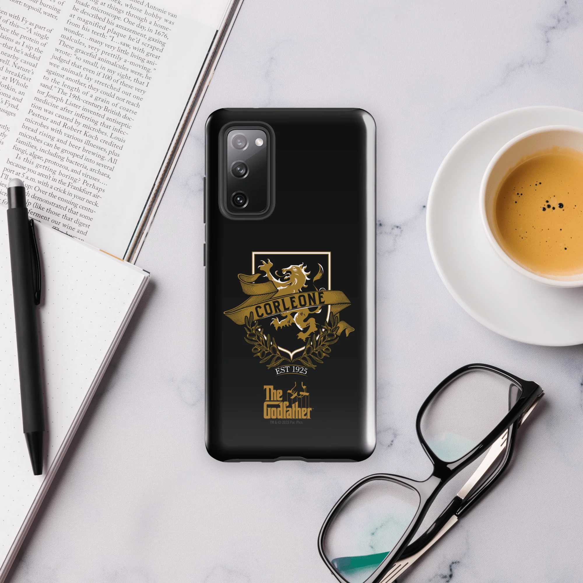 The Godfather Coreleone Crest Tough Phone Case - Samsung - Image 6