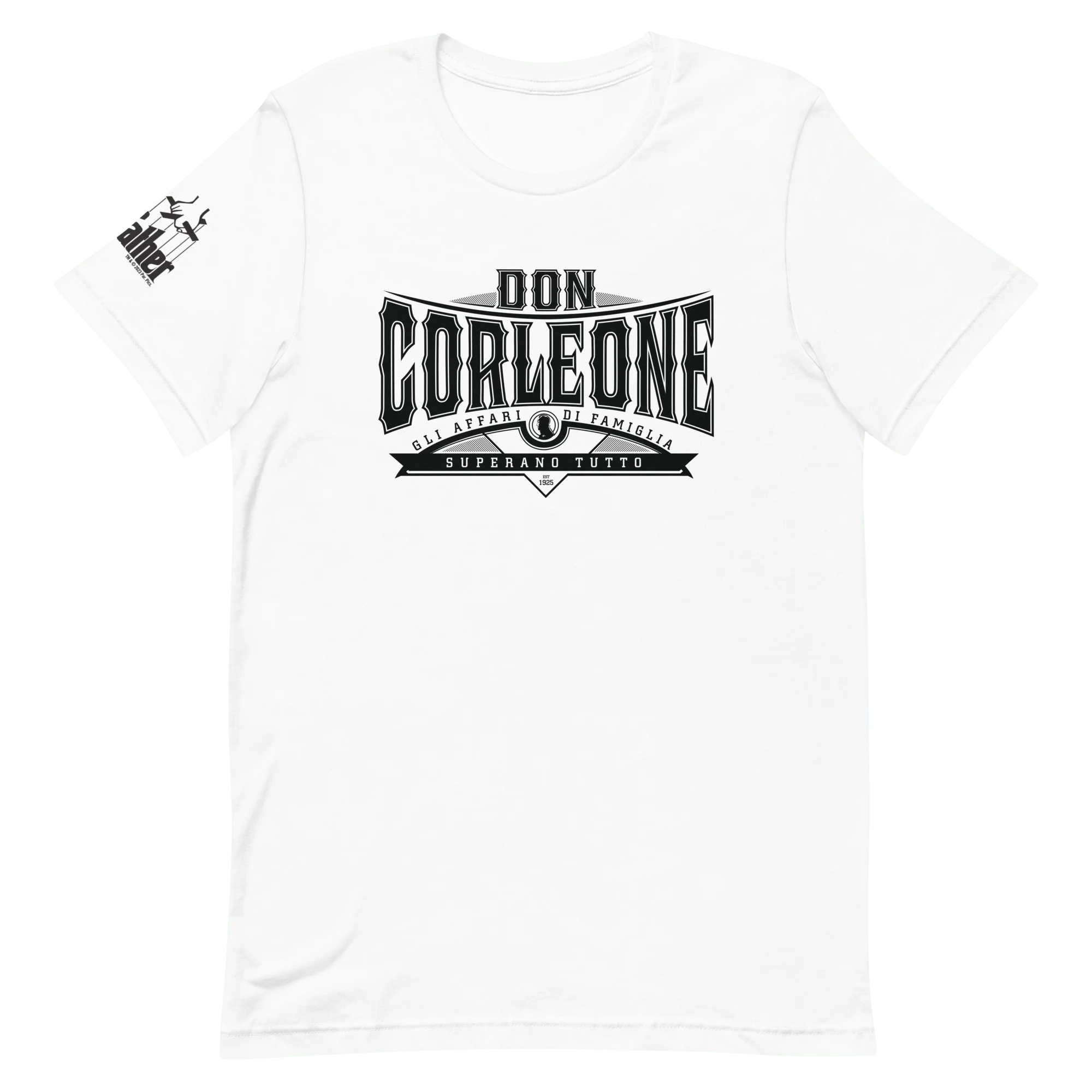 The Godfather Don Corleone Adult Short Sleeve T-Shirt - Image 6