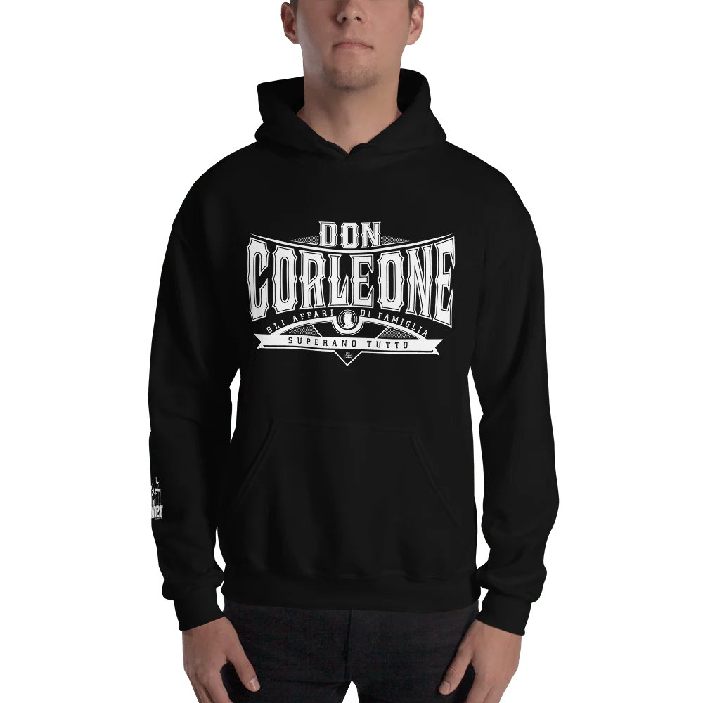 The Godfather Don Corleone Hooded Sweatshirt - Image 3