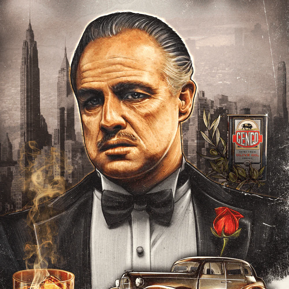 The Godfather Don Corleone Premium Matte Paper Poster - Image 3