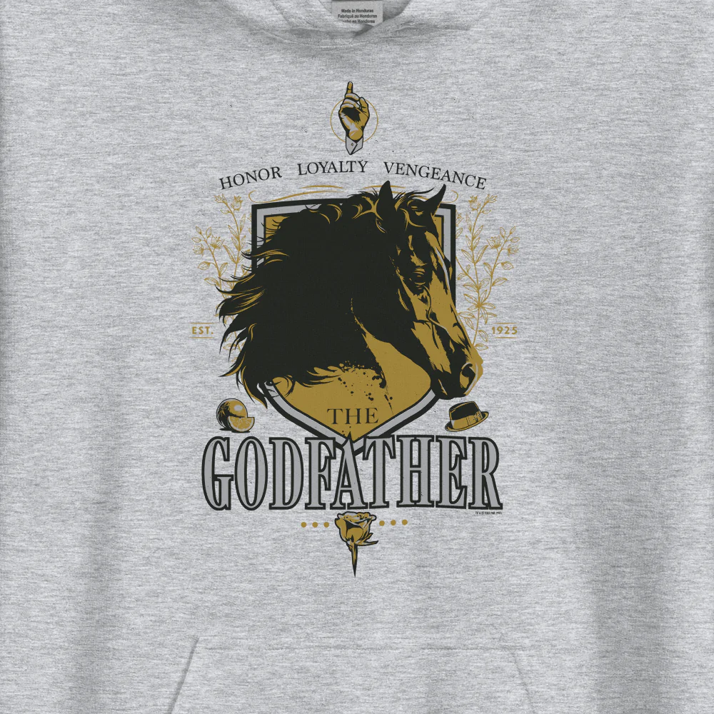 The Godfather "Honor Loyalty Vengeance" Hooded Sweatshirt - Image 2
