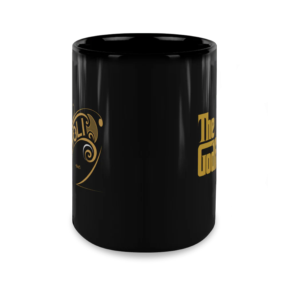 The Godfather "Leave The Gun. Take The Cannoli." Black Mug - Image 7