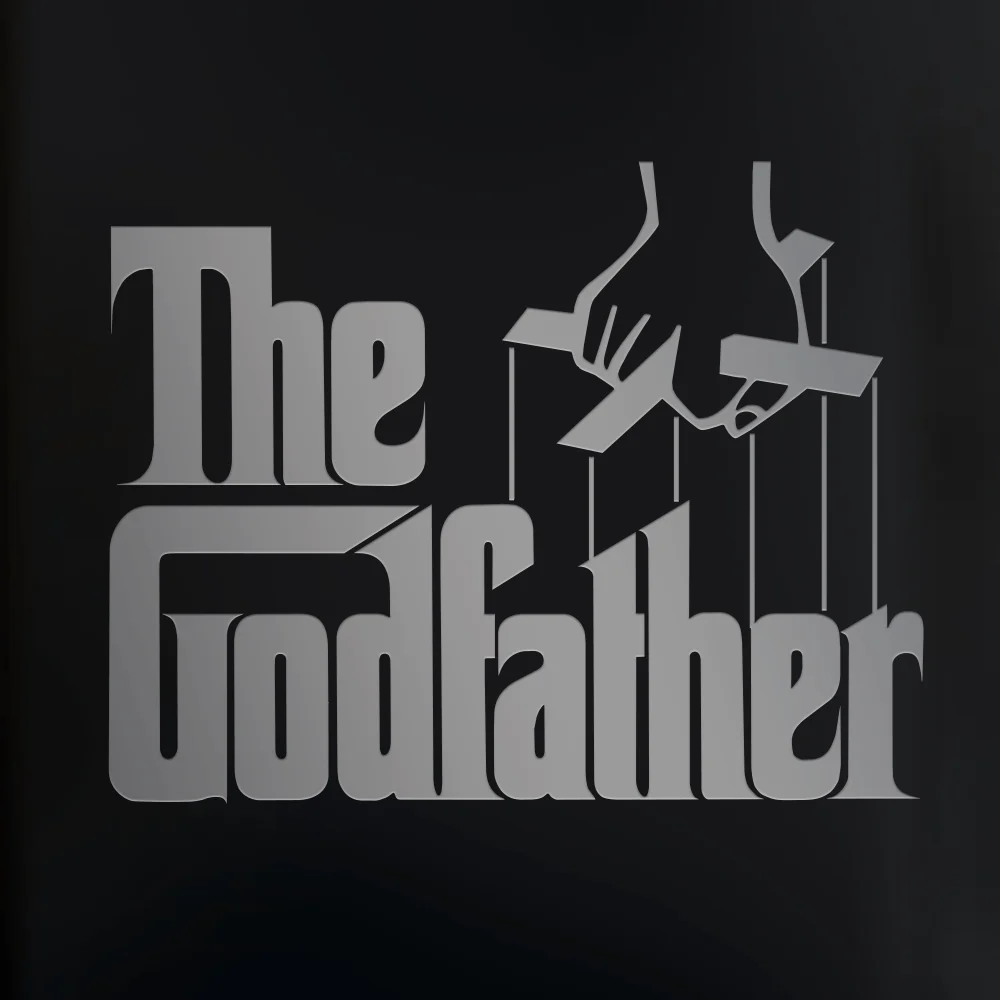 The Godfather Logo Laser Engraved Flask - Image 3