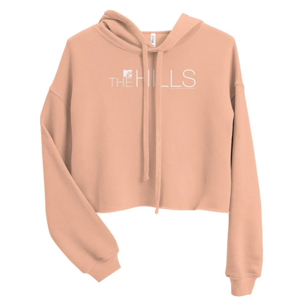 The Hills Logo Women's Crop Hoodie - Image 4