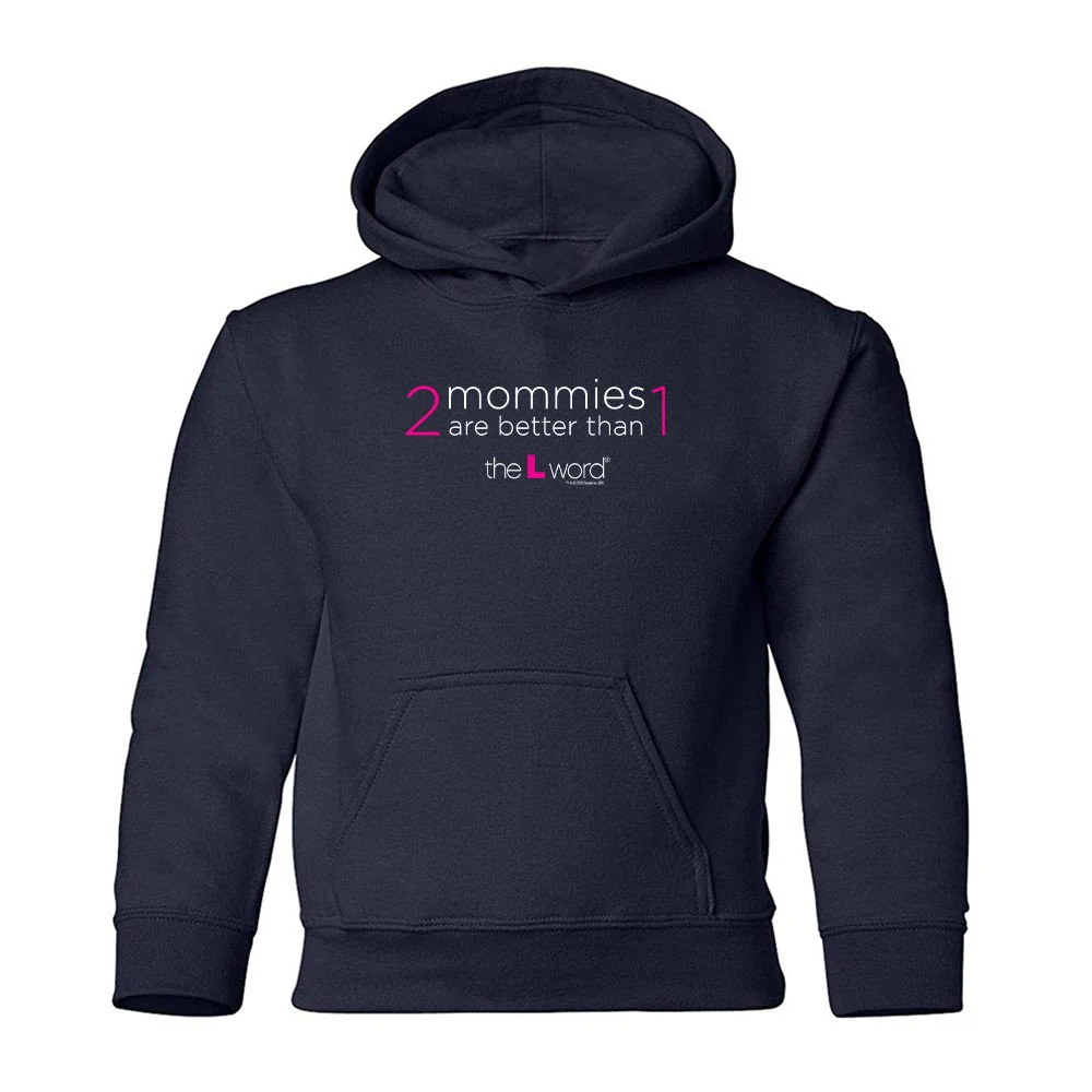 The L Word The More Mommies the Better Kids Hooded Sweatshirt - Image 3