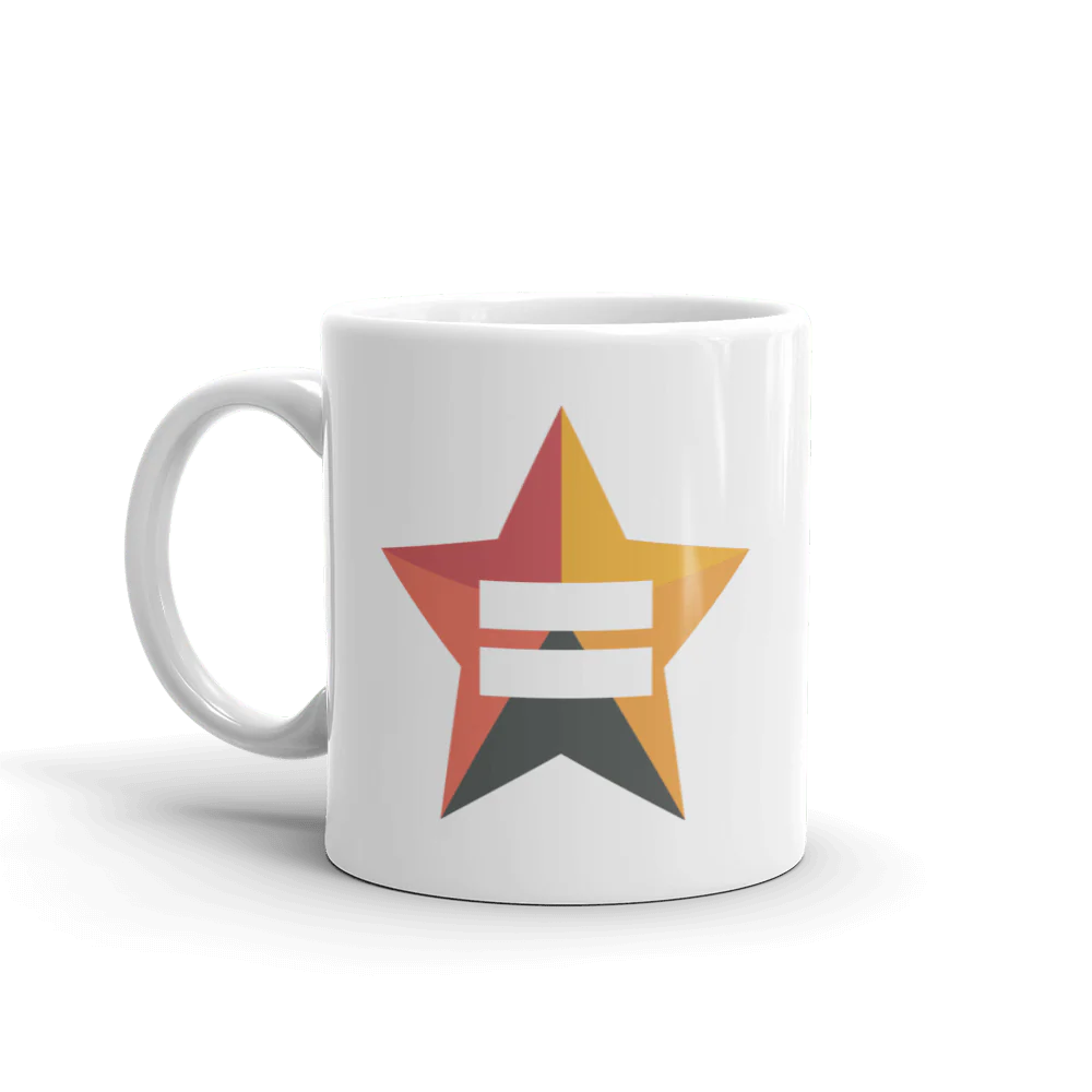 The L Word: Generation Q Bette Porter's Equality Star White Mug
