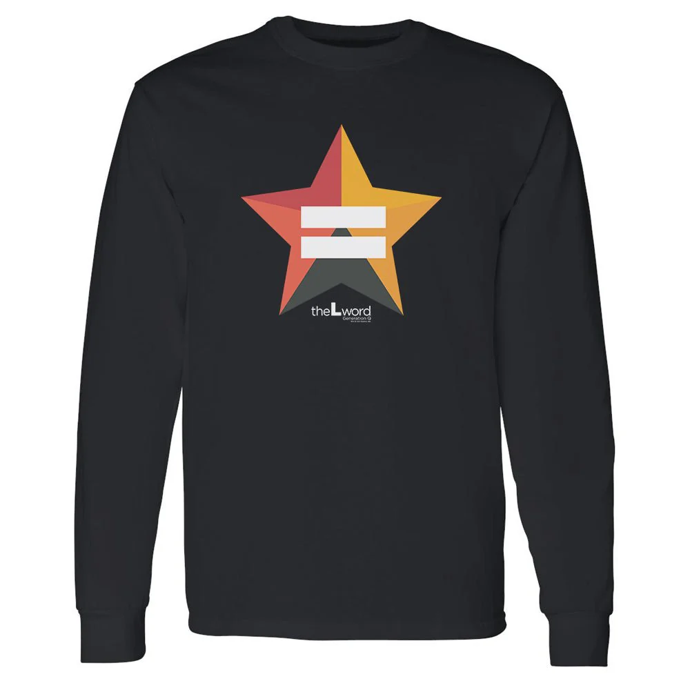 The L Word: Generation Q Bette Porter's Equality Star Adult Long Sleeve T-Shirt - Image 4