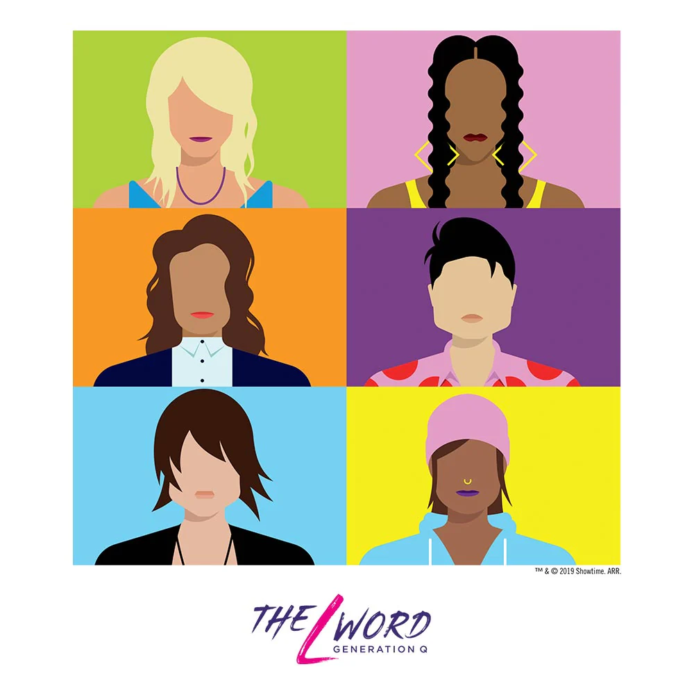 The L Word: Generation Q Faces Adult Short Sleeve T-Shirt - Image 2