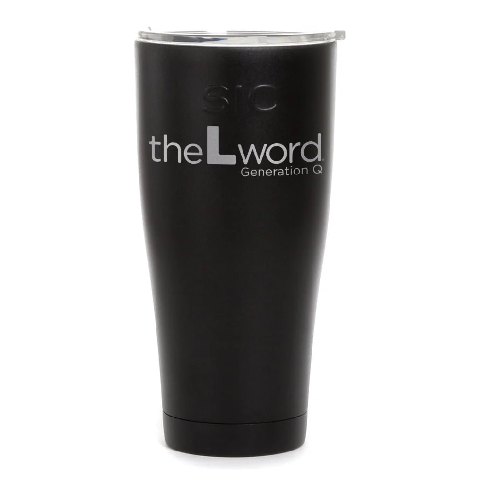 The L Word: Generation Q New Logo Laser Engraved SIC Tumbler - Image 3