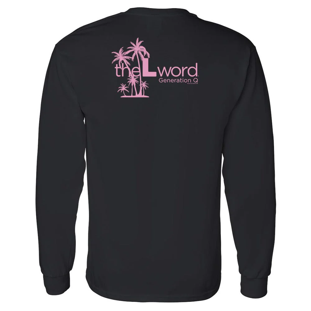 The L Word: Generation Q Palm Trees Adult Long Sleeve T-Shirt - Image 2