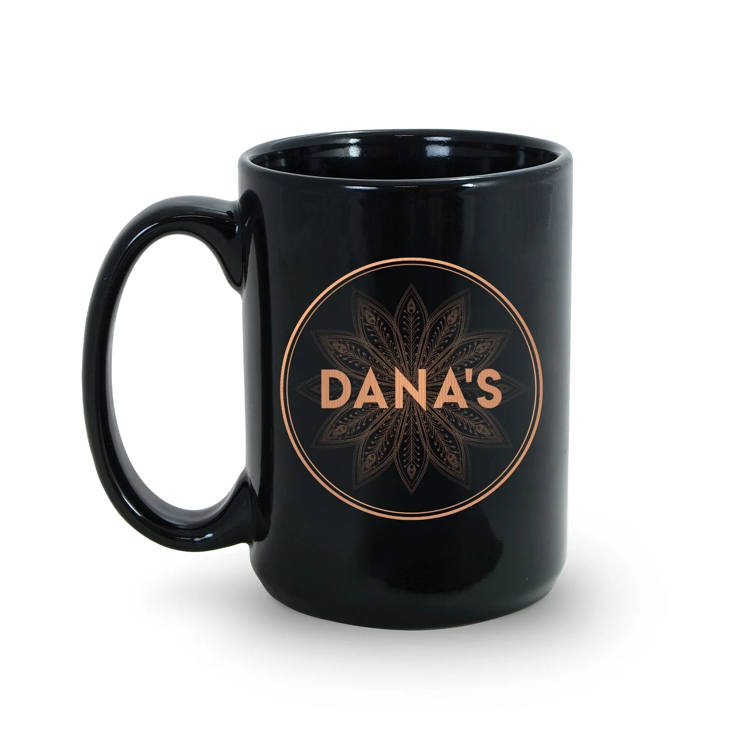 The L Word: Generation Q Q Dana's Bar Logo Black Mug - Image 2