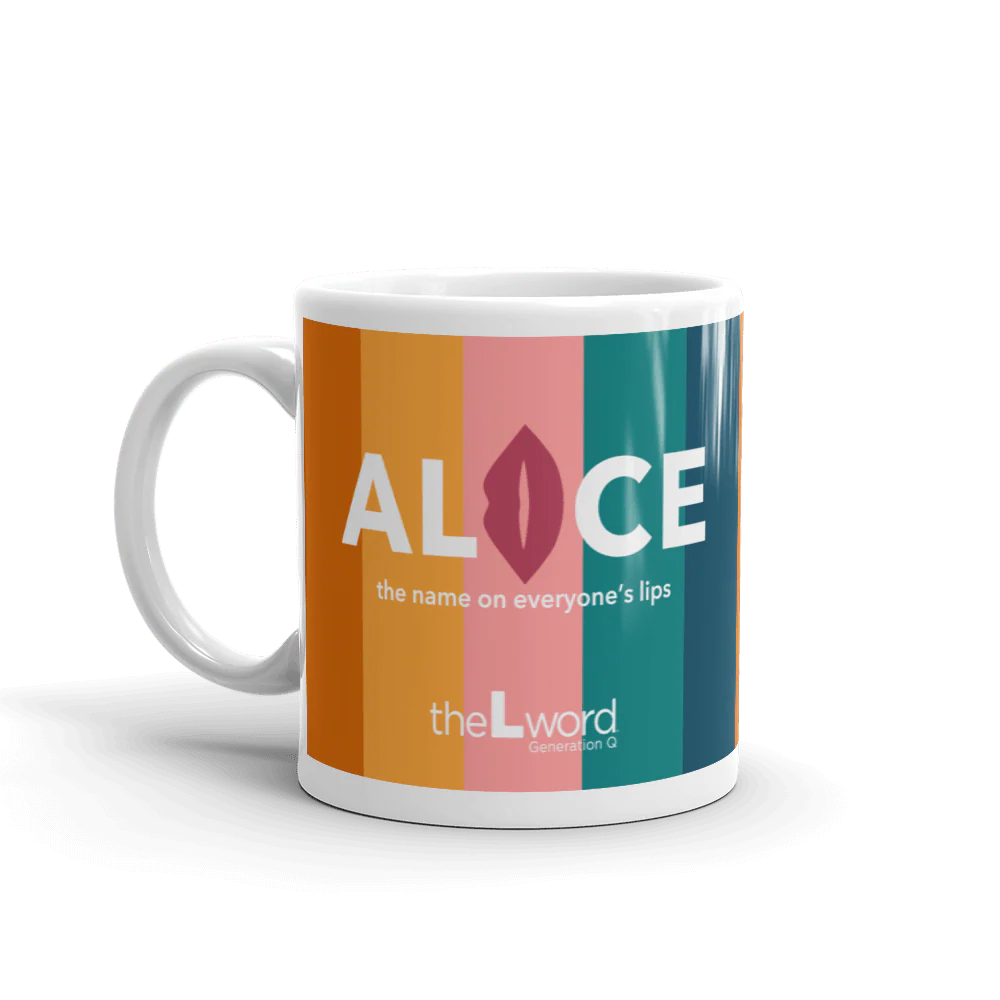 The L Word: Generation Q The Alice Show Logo White Mug