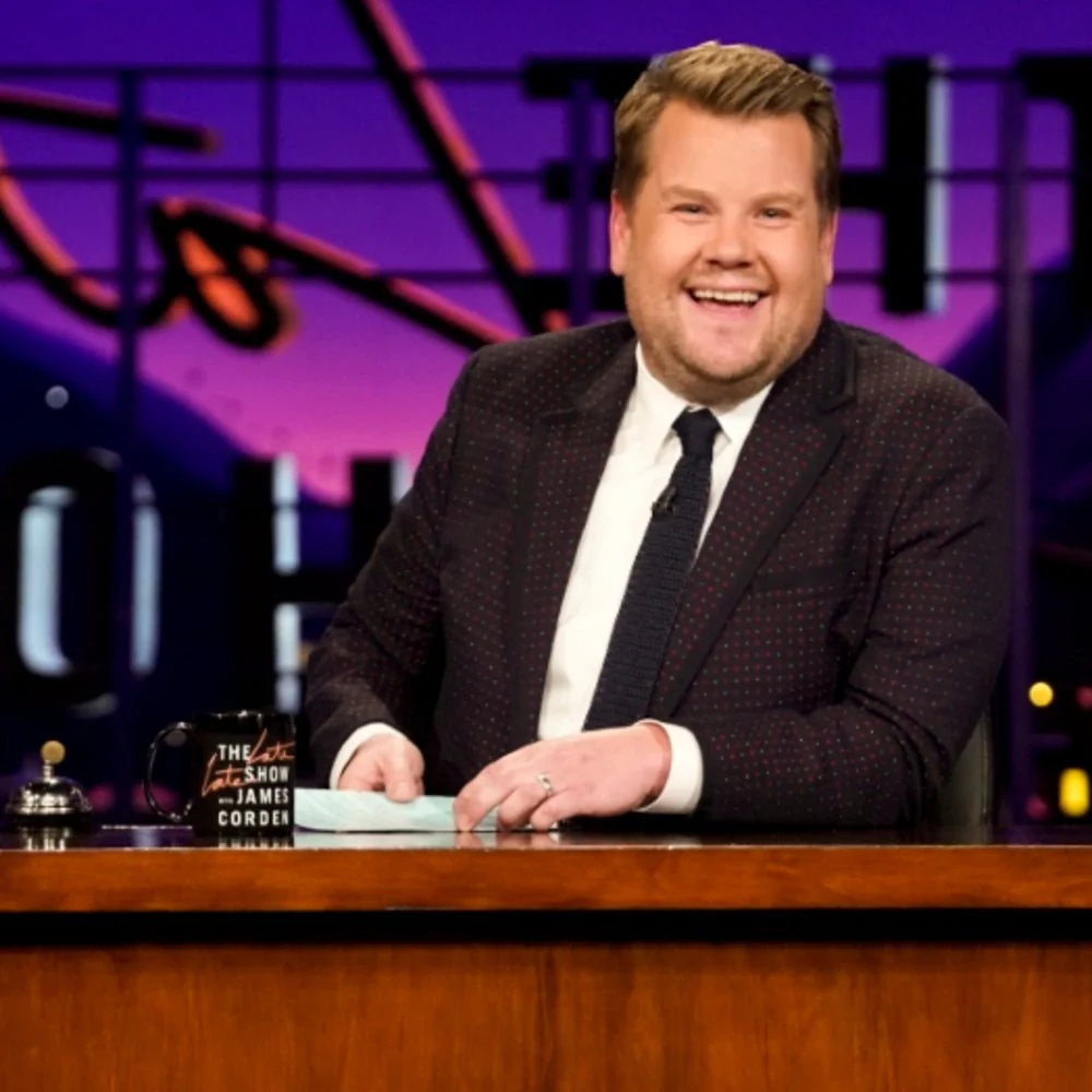 The Late Late Show with James Corden As Seen on Black Mug - Image 2