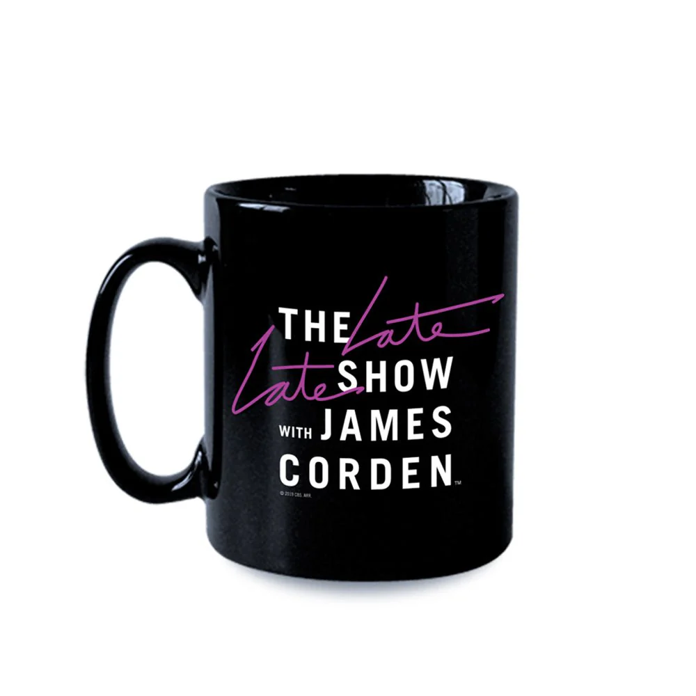 The Late Late Show with James Corden As Seen on Black Mug - Image 4