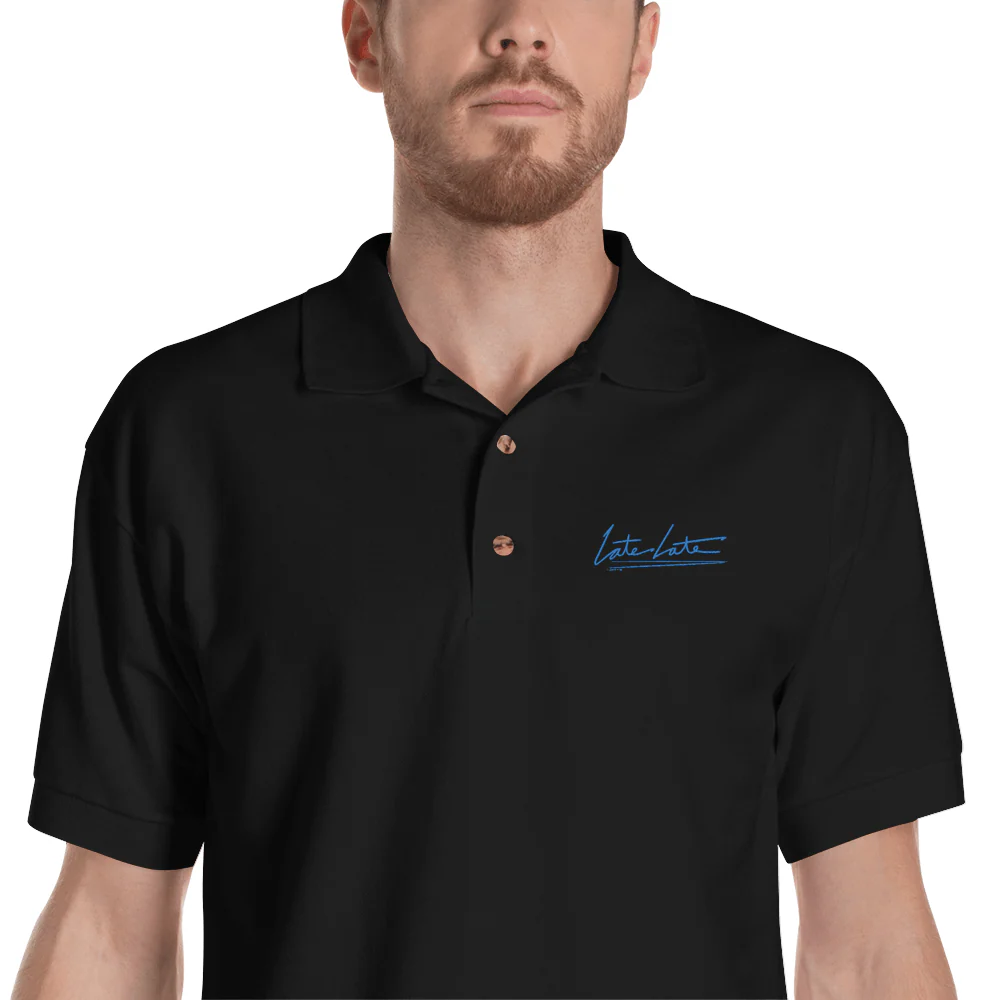 The Late Late Show with James Corden Logo Embroidered Polo