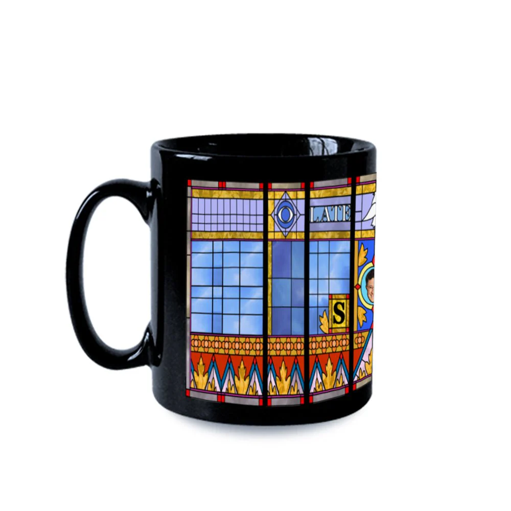 The Late Show with Stephen Colbert Cathedral Black 11 oz Mug - Image 3