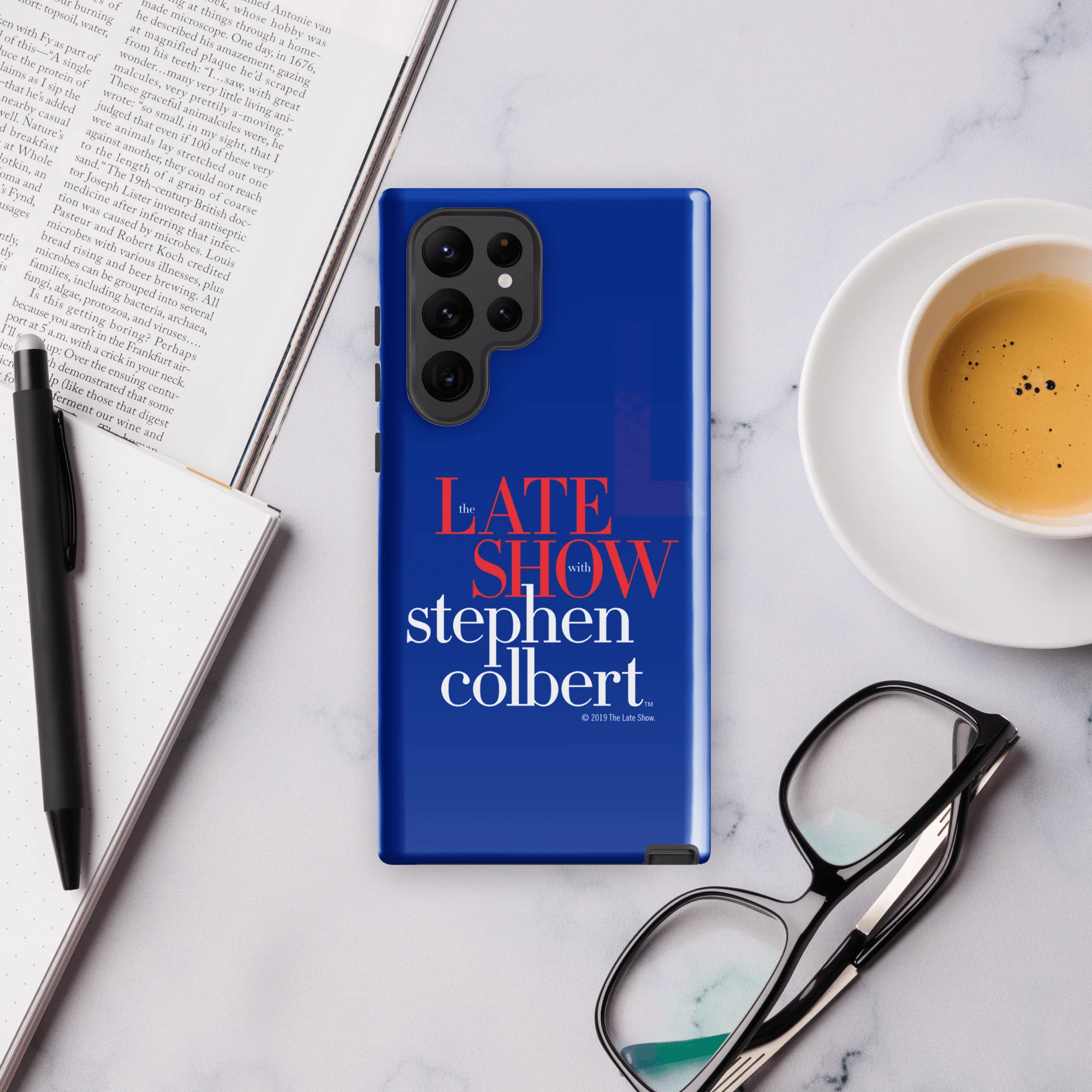 The Late Show with Stephen Colbert Logo Tough Phone Case - Samsung - Image 33