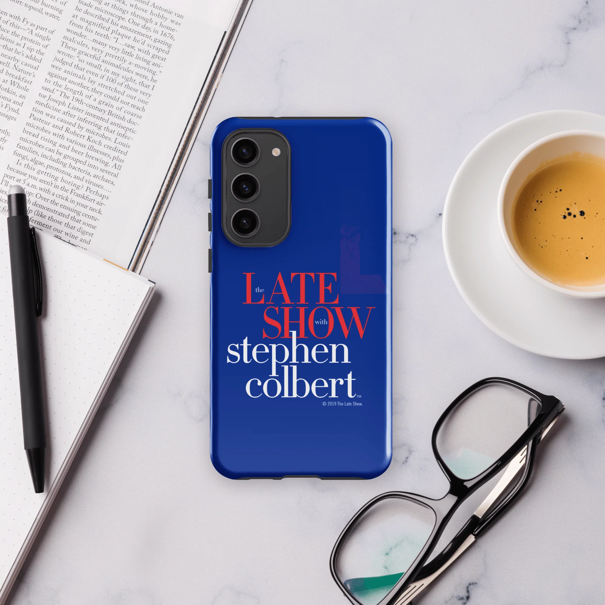 The Late Show with Stephen Colbert Logo Tough Phone Case - Samsung - Image 39