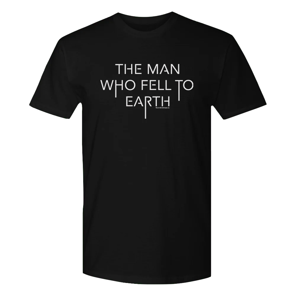 The Man Who Fell to Earth Logo Adult Short Sleeve T-Shirt