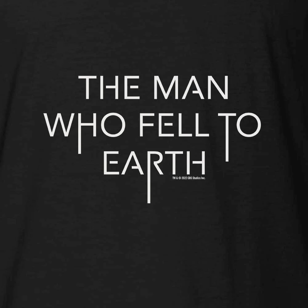 The Man Who Fell to Earth Logo Adult Short Sleeve T-Shirt - Image 2