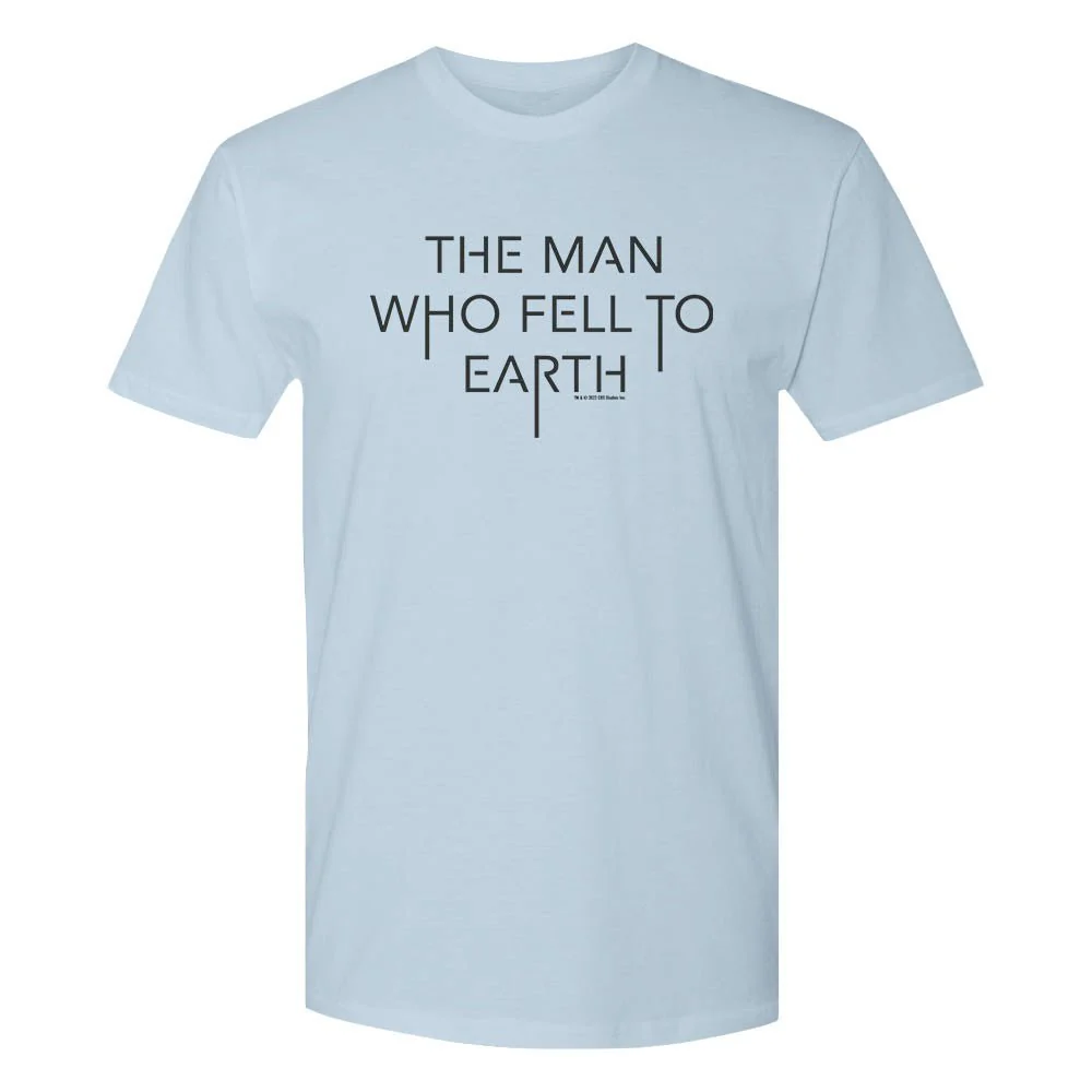 The Man Who Fell to Earth Logo Adult Short Sleeve T-Shirt - Image 3