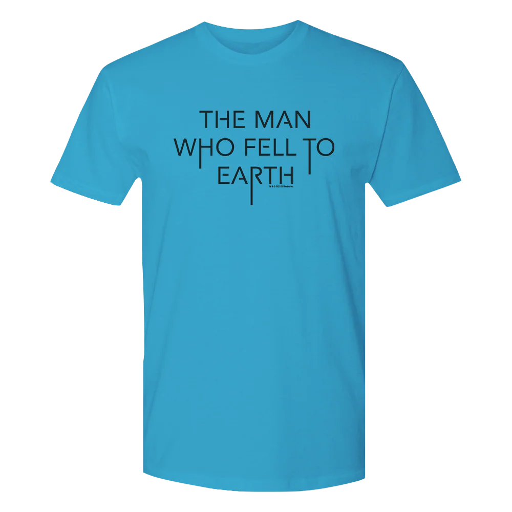 The Man Who Fell to Earth Logo Adult Short Sleeve T-Shirt - Image 4