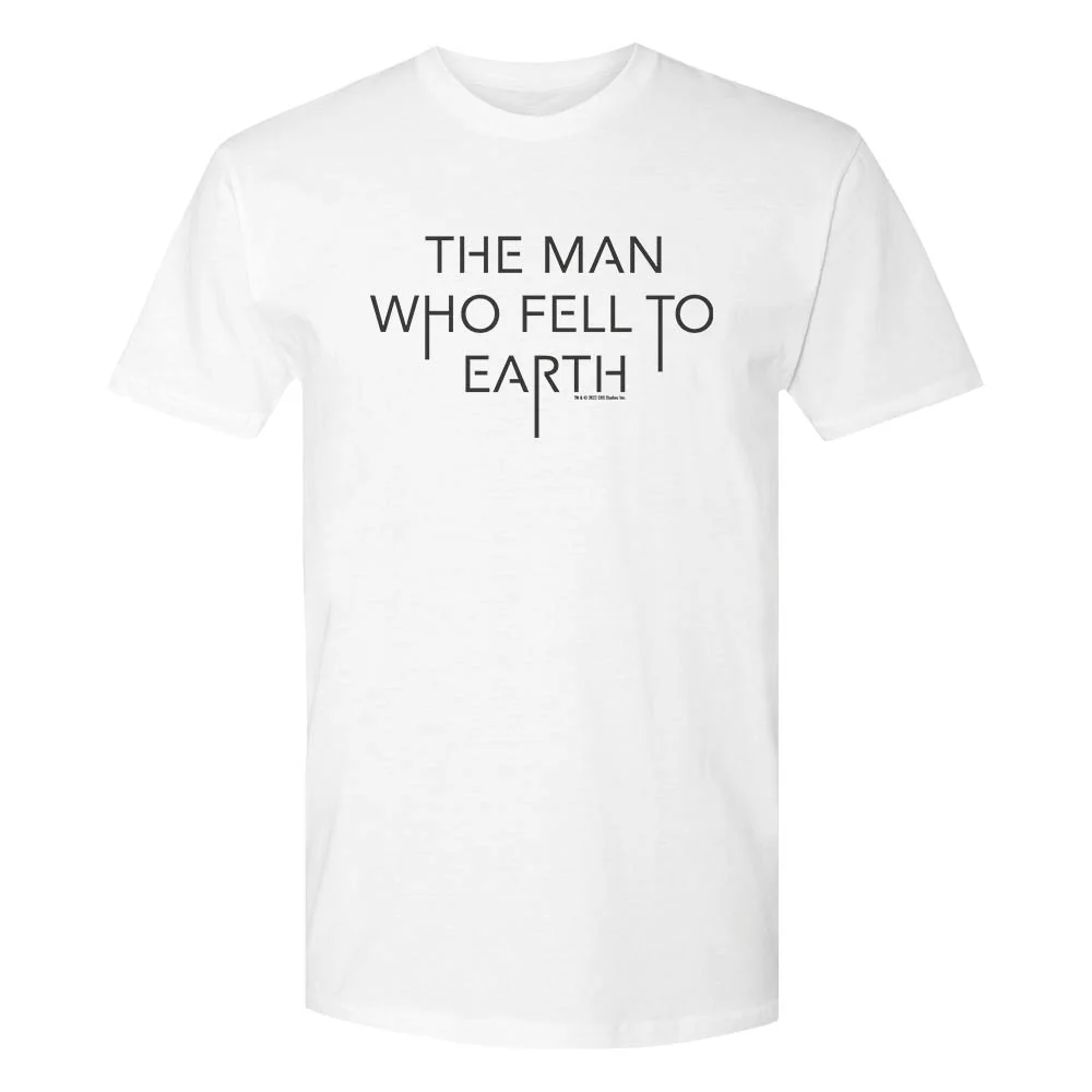 The Man Who Fell to Earth Logo Adult Short Sleeve T-Shirt - Image 5