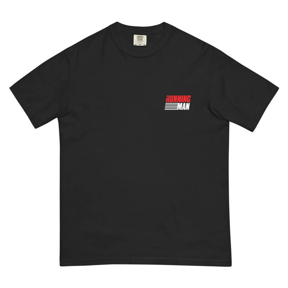 The Running Man Crosshairs & Network Unisex T-Shirt - Image 2