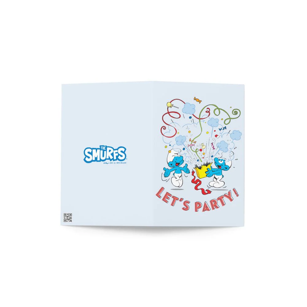 The Smurfs Let's Party Greeting Card - Image 5