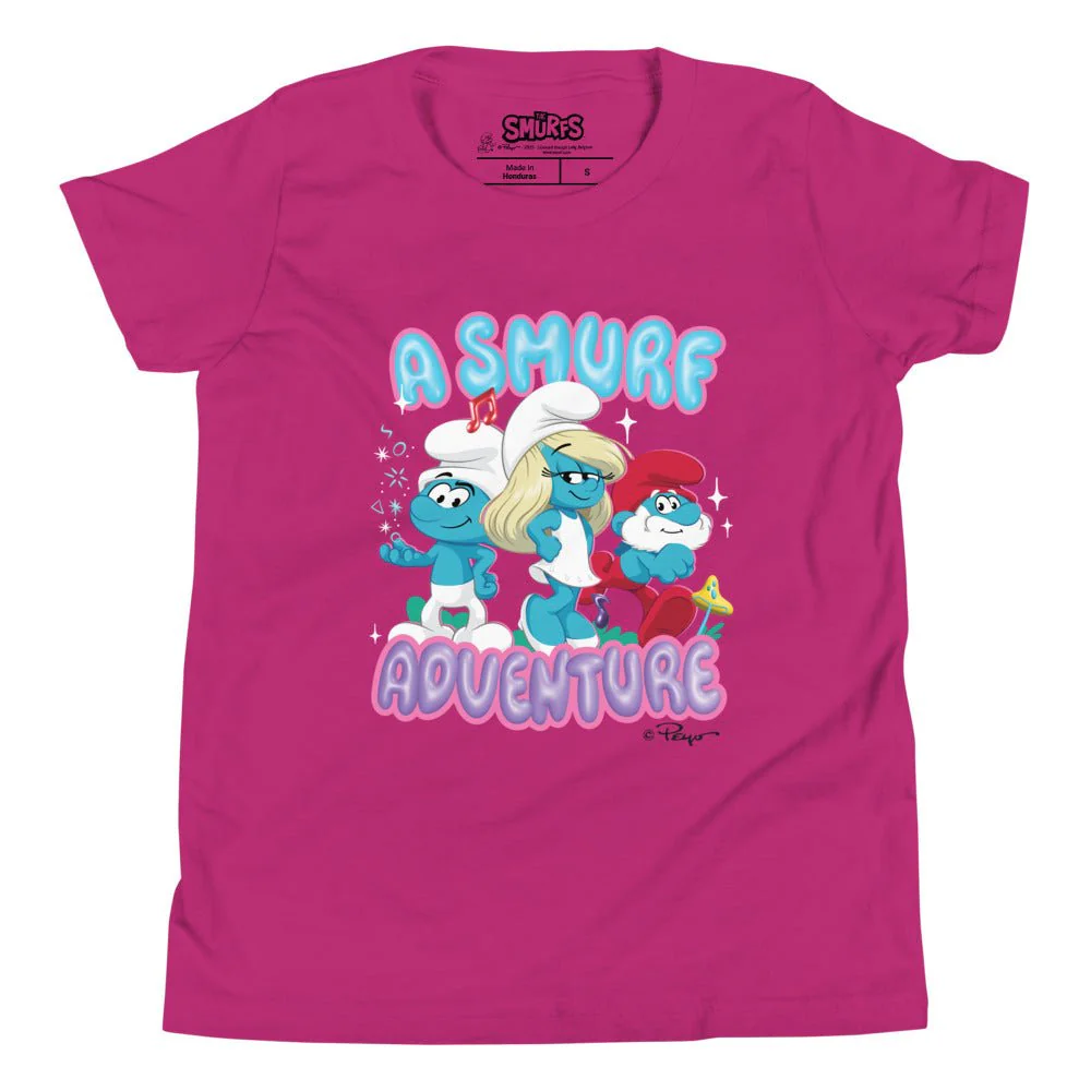 The Smurfs Movie Adventure Kids Premium T-Shirt