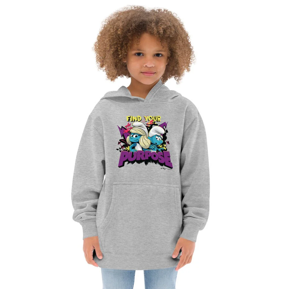 The Smurfs Movie Find Your Purpose Kids Hooded Sweatshirt - Image 2