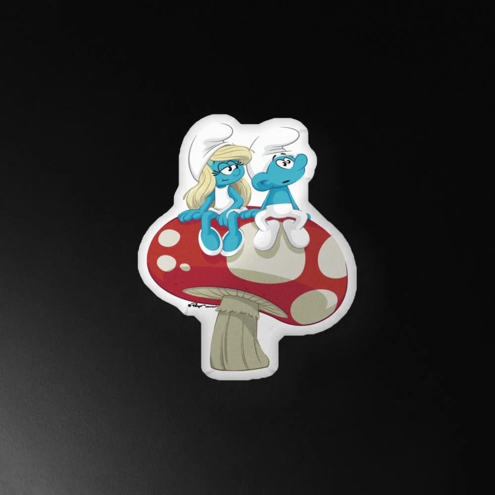 The Smurfs Movie Mushroom Pillow - Image 4