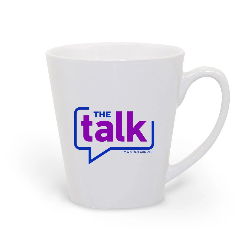 The Talk Season 12 Logo 12 oz Latte Mug - Image 4