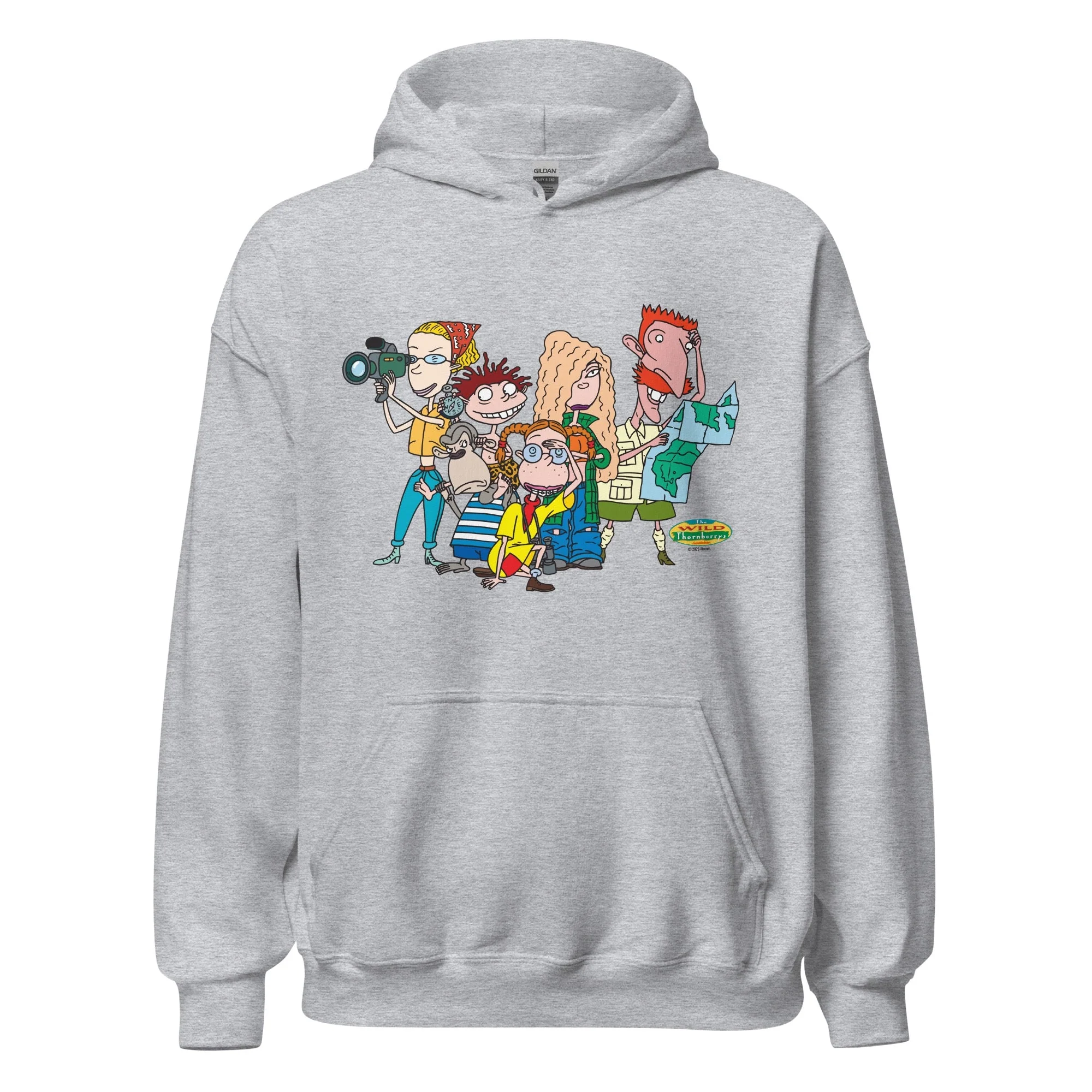 The Wild Thornberrys Cast Hooded Sweatshirt - Image 4