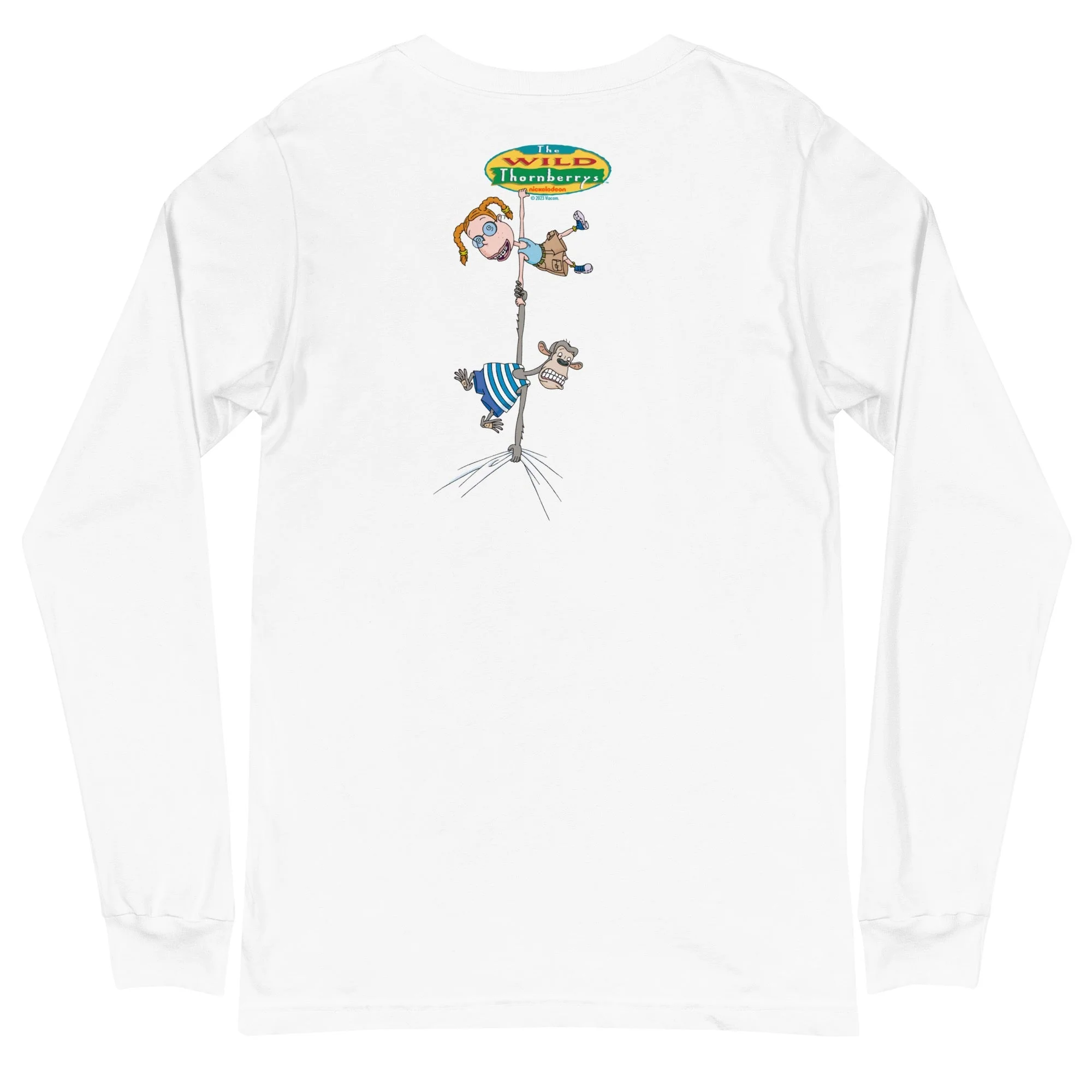 The Wild Thornberrys Danger Quicksand Adult Long Sleeve T-Shirt - Image 16