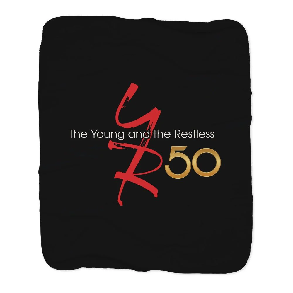 The Young and the Restless 50th Anniversary Sherpa Blanket - Image 3