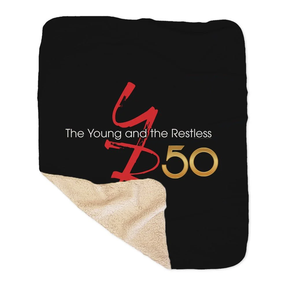The Young and the Restless 50th Anniversary Sherpa Blanket - Image 4