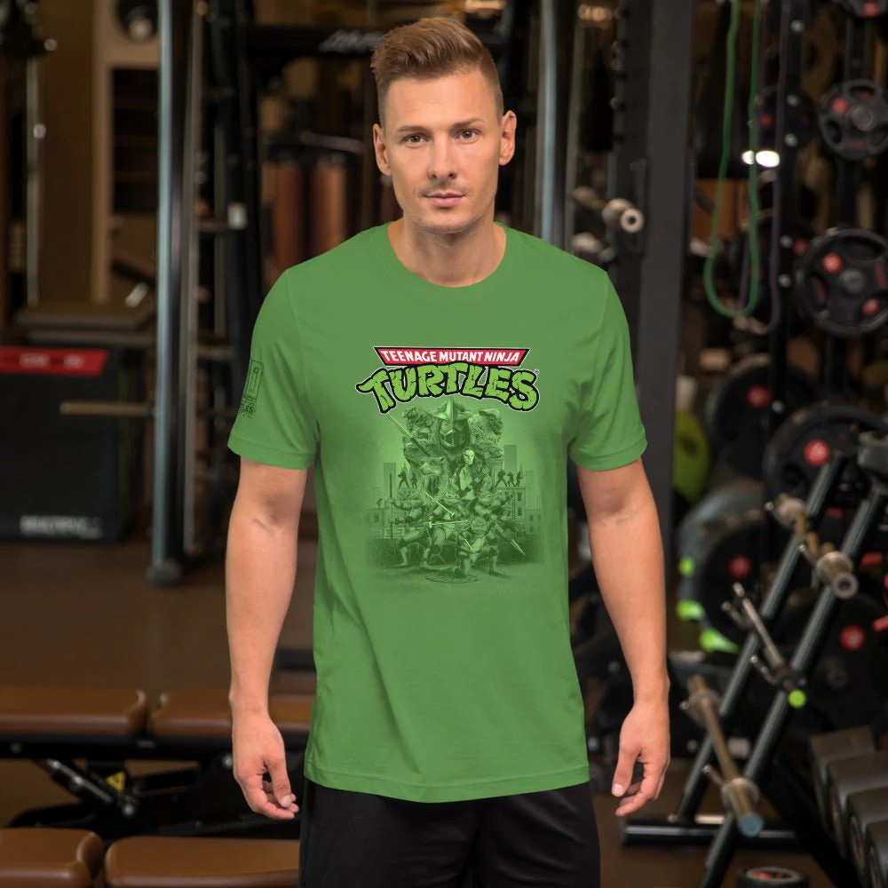 Teenage Mutant Ninja Turtles 40th Anniversary Cast Unisex T-Shirt - Image 2