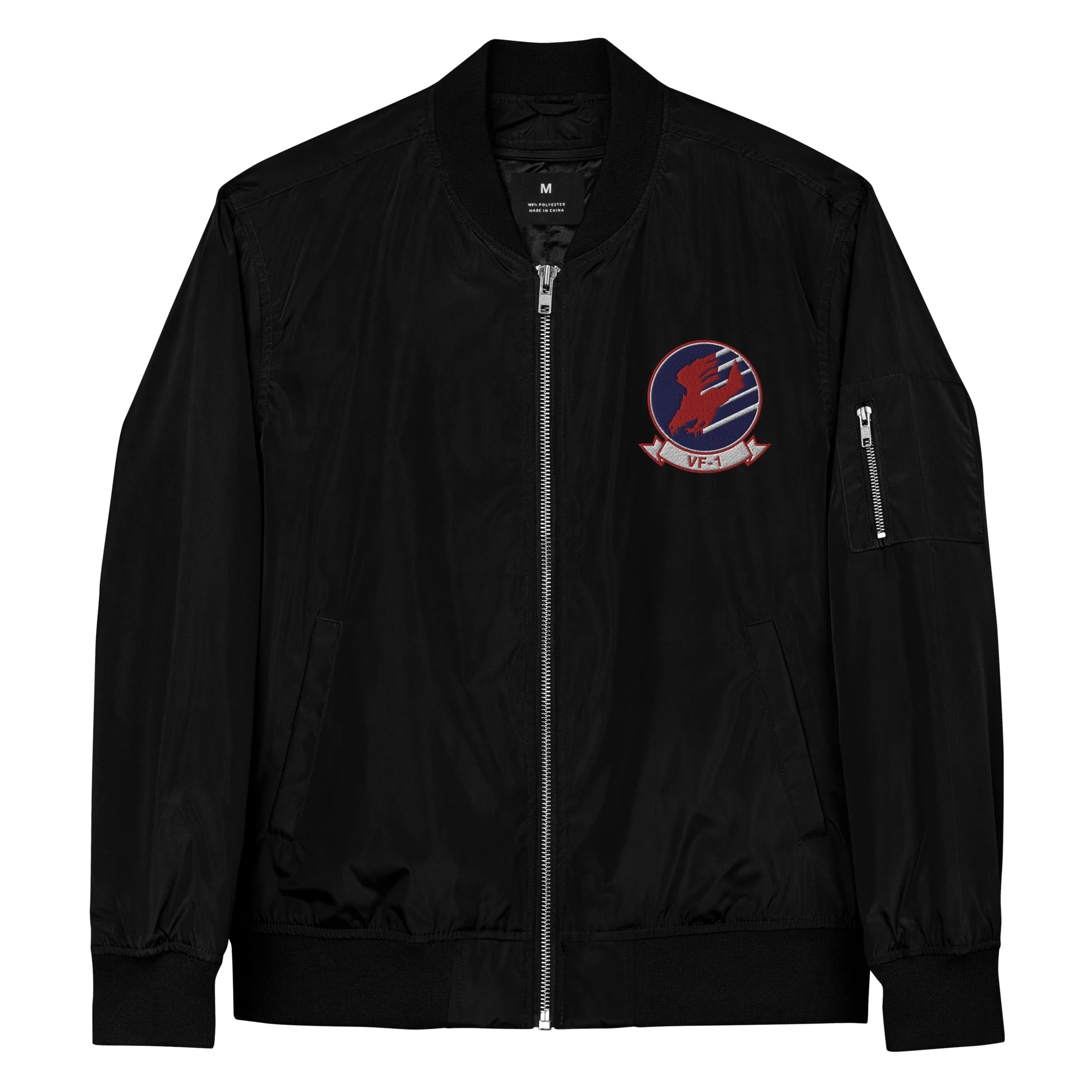 Top Gun Embroidered Bomber Jacket - Image 4
