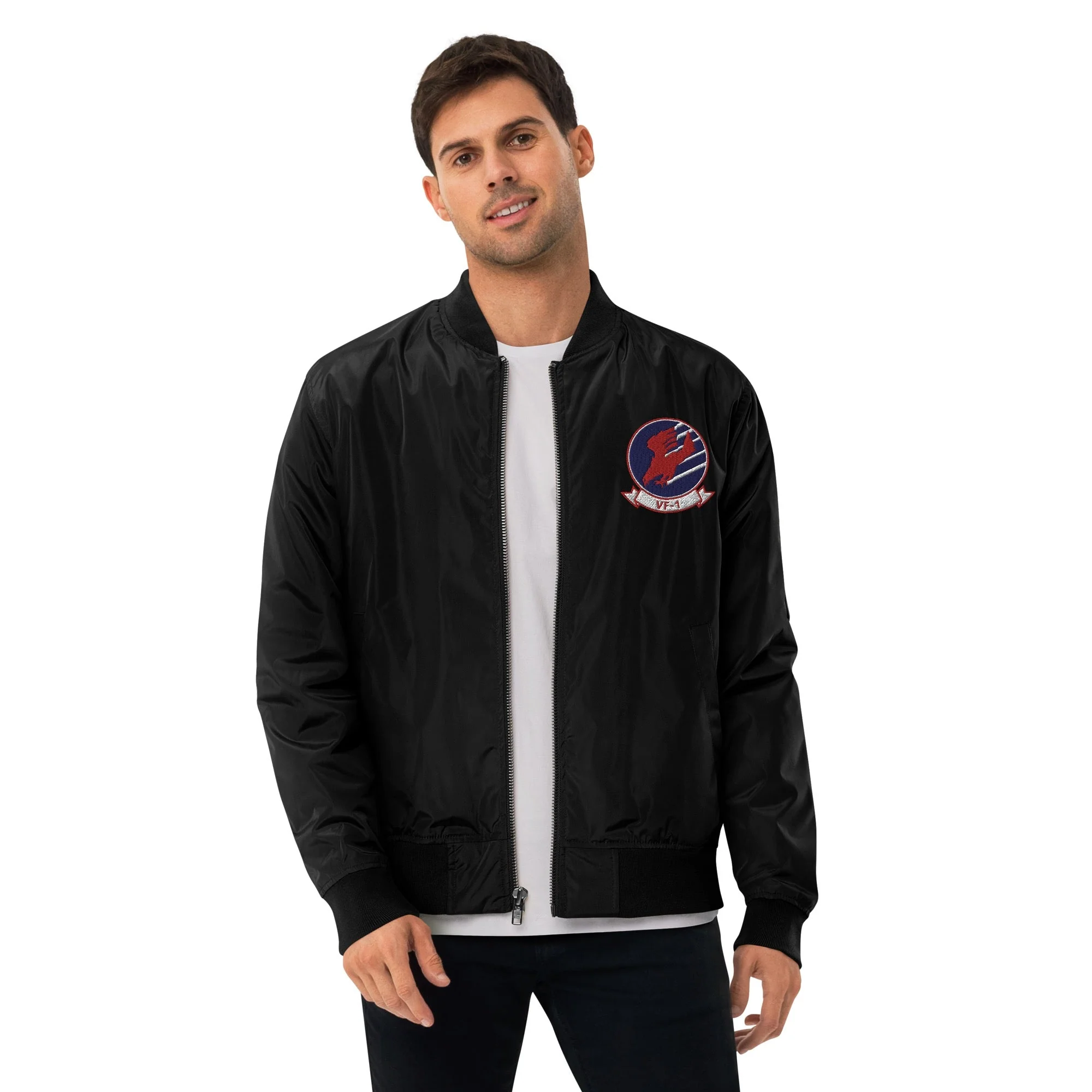 Top Gun Embroidered Bomber Jacket - Image 6