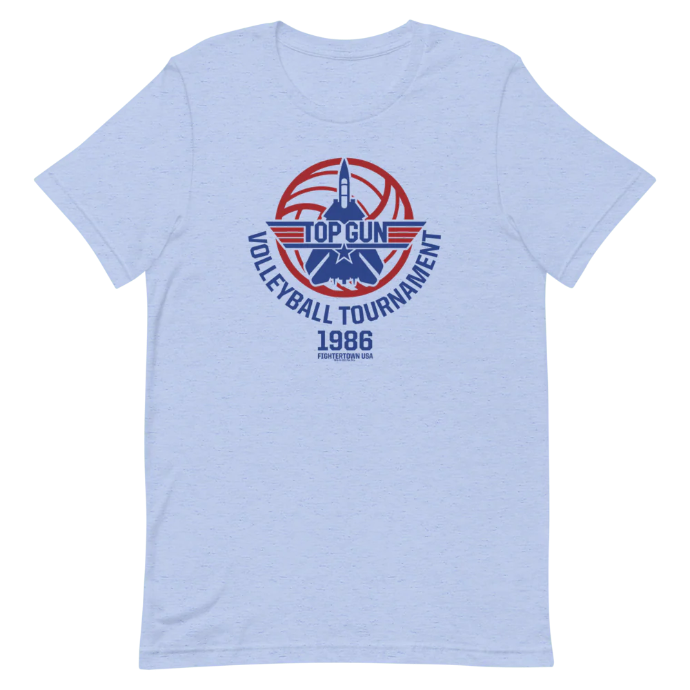 Top Gun Fighter Town USA 1986 Volleyball Tournament Unisex Premium T-Shirt