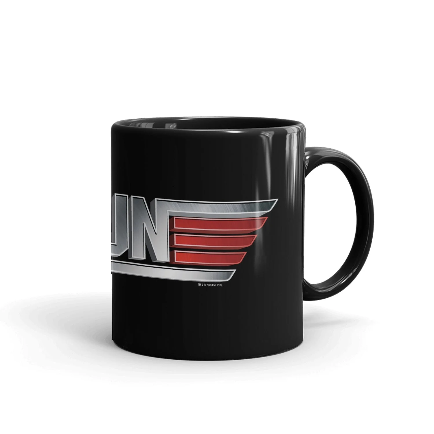 Top Gun Black Mug - Image 4