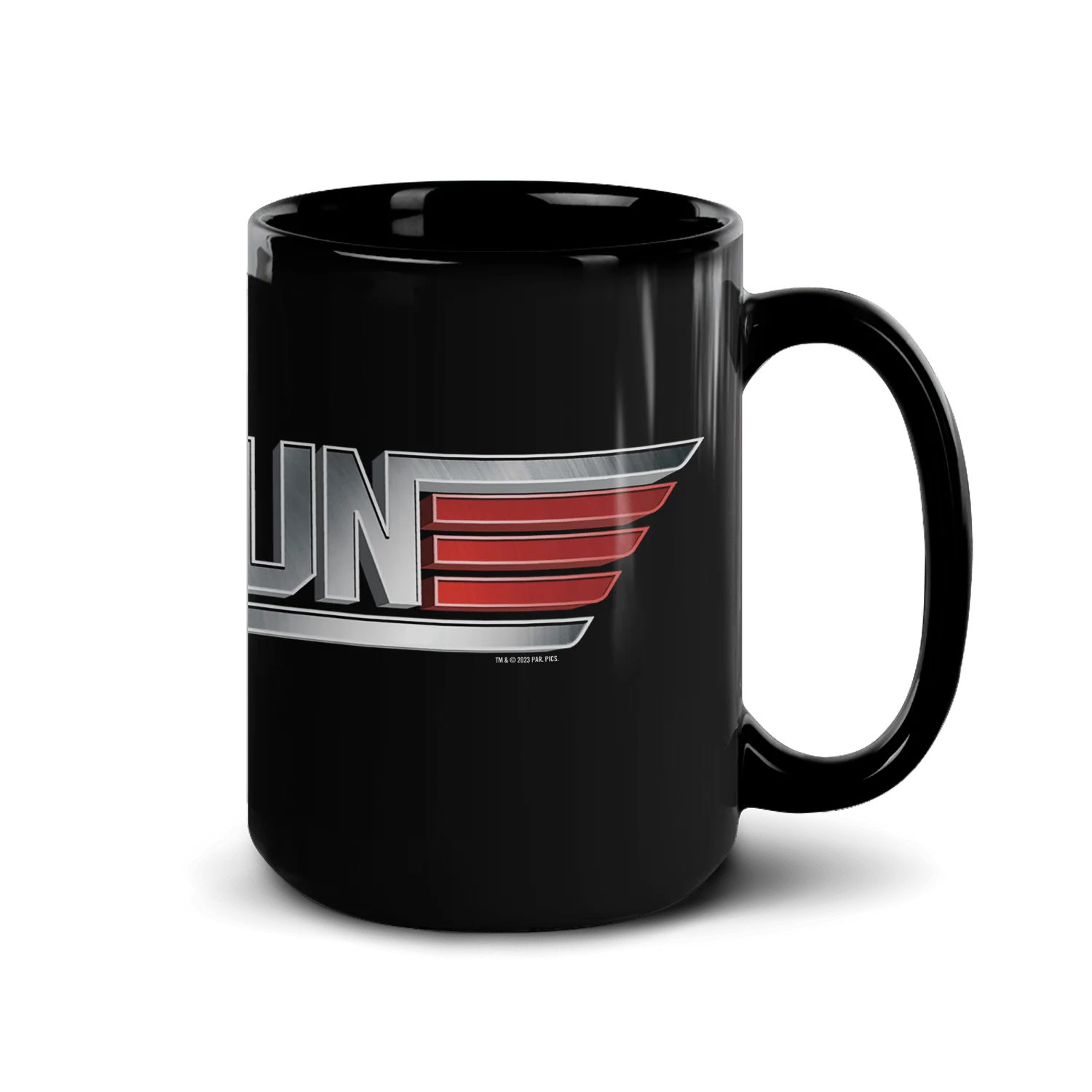 Top Gun Black Mug - Image 6
