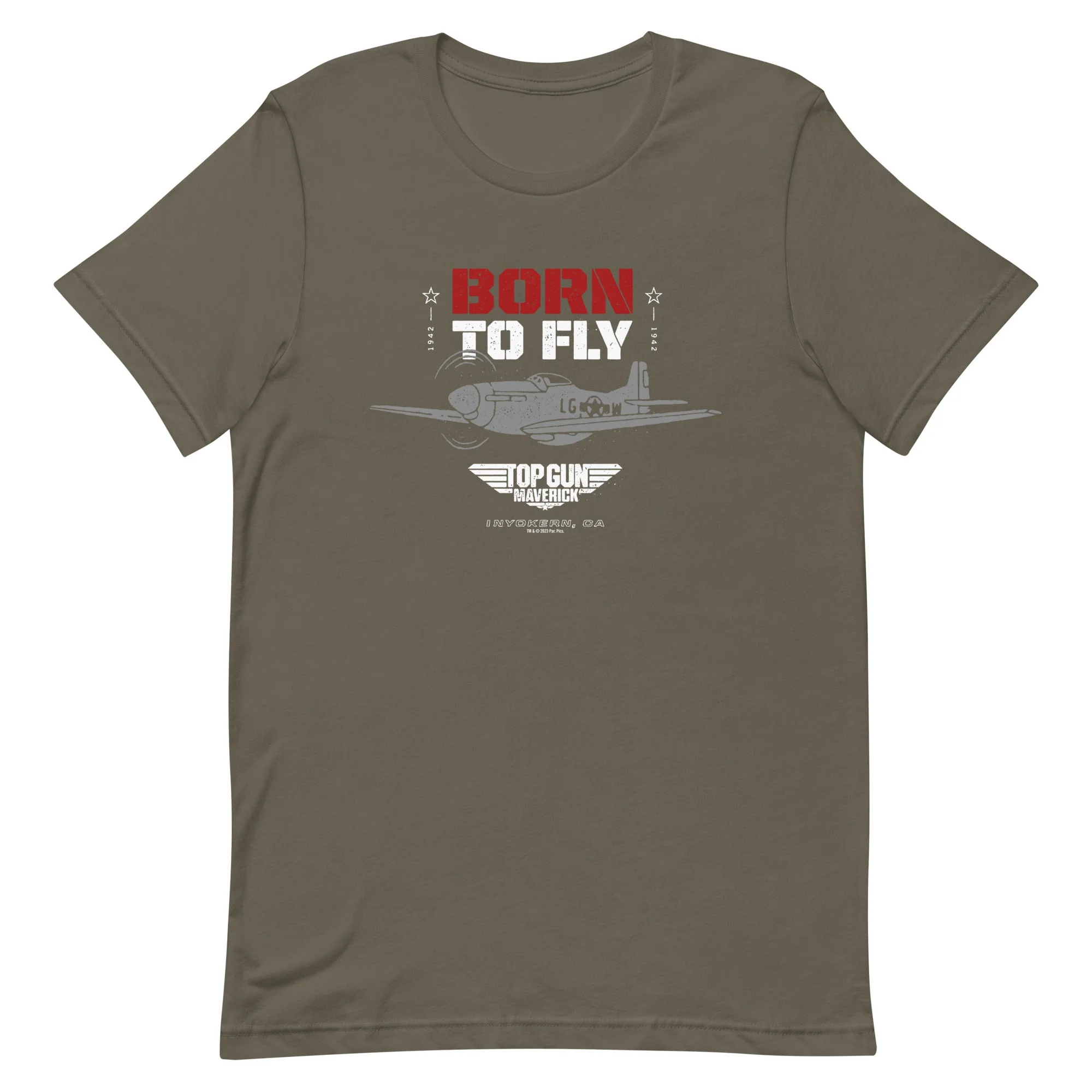 Top Gun: Maverick Born To Fly Unisex Premium T-Shirt - Image 3