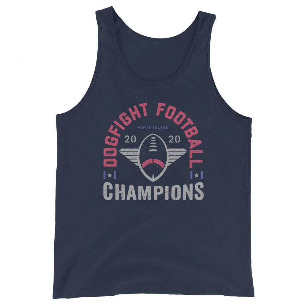 Top Gun: Maverick Dogfight Football Champions Unisex Tank Top - Image 7