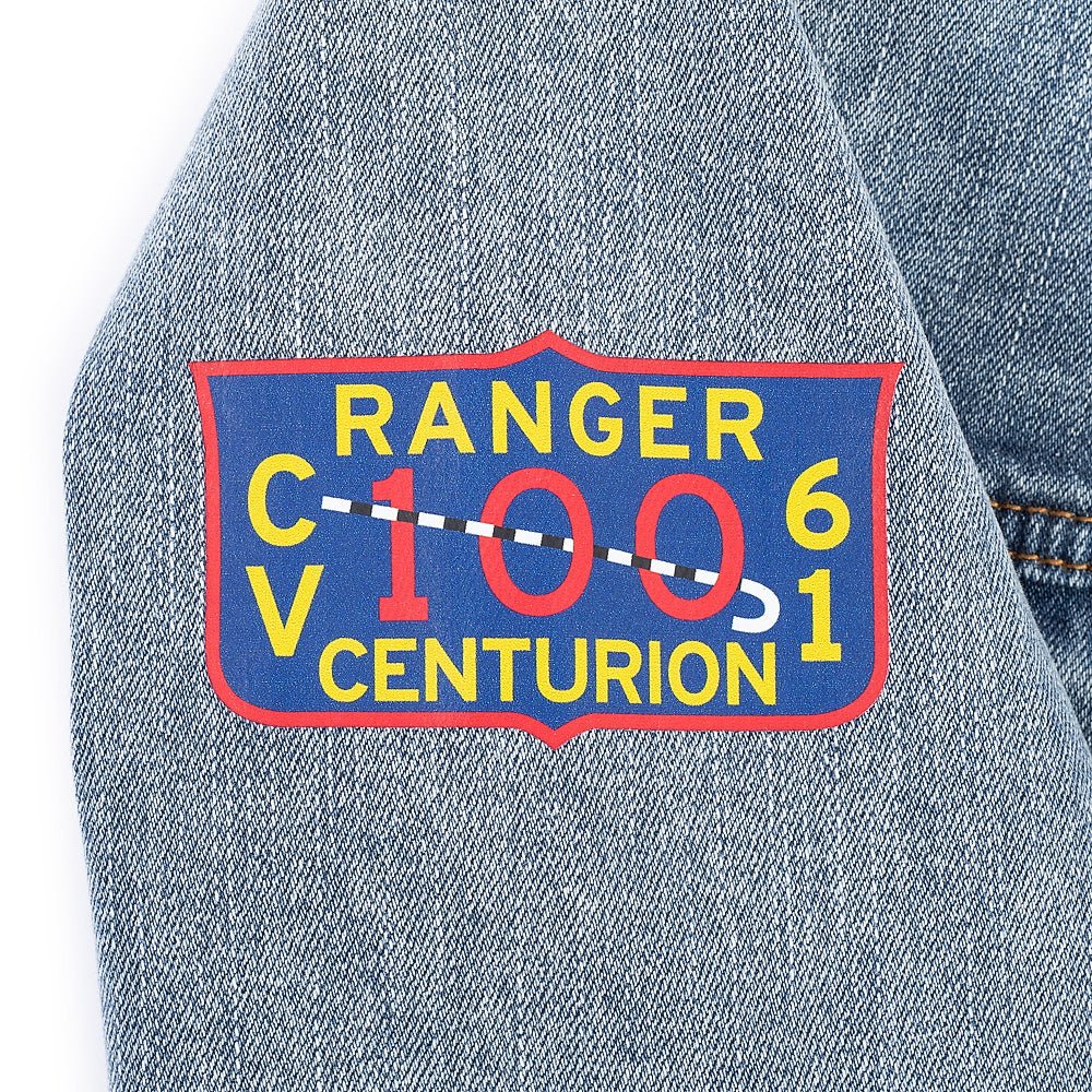 Top Gun Printed Denim Jacket - Image 4