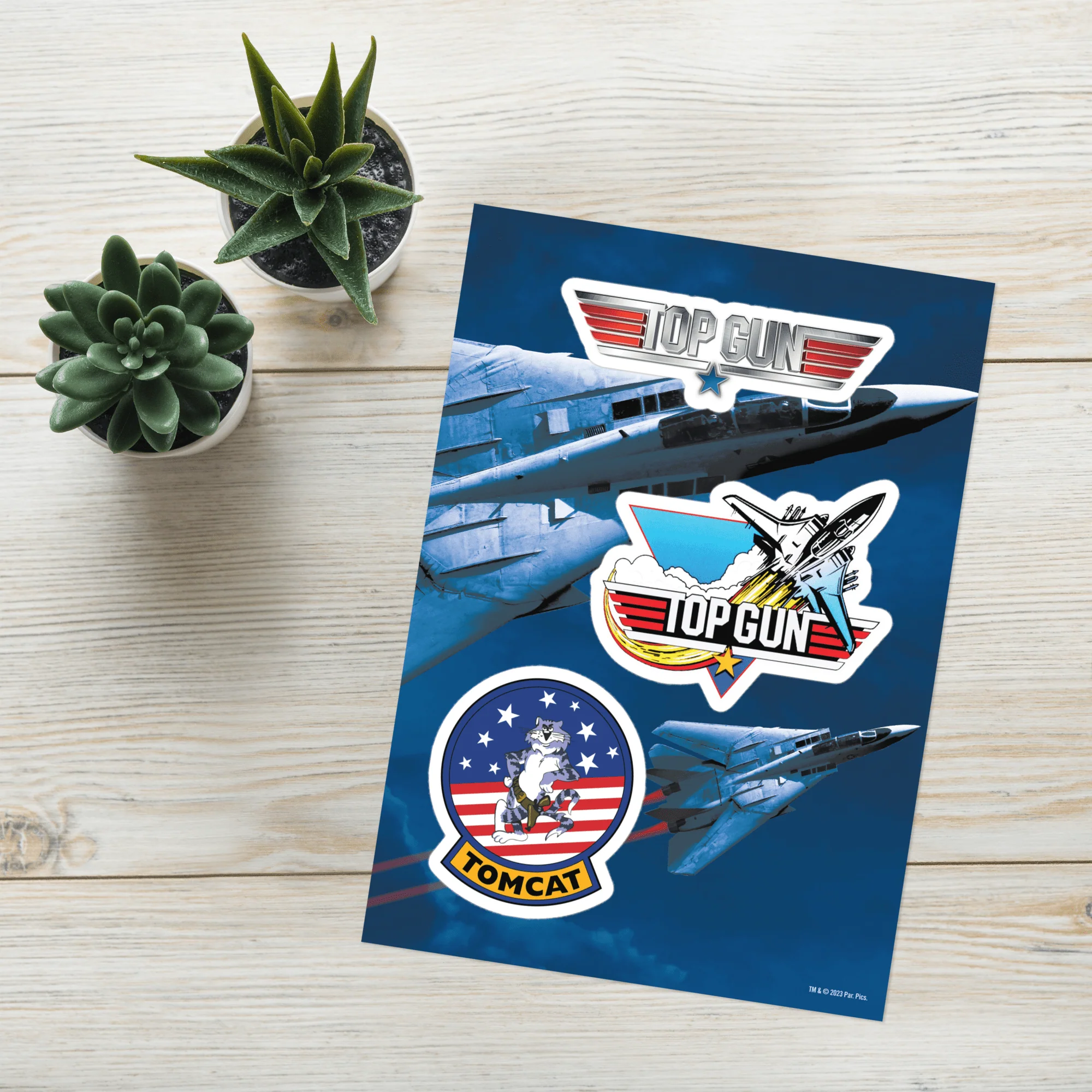Top Gun Pure Americana Sticker Sheet